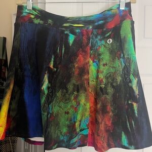 Blue and Green Mini skort  golf pickleball tennis